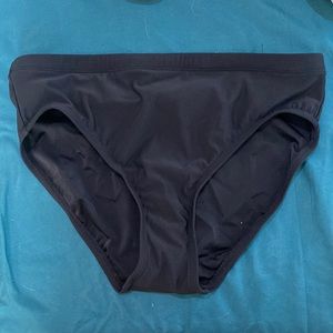 BRAND NEW black high waisted bikini bottoms